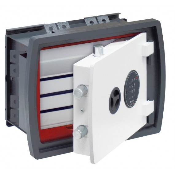 Tipo di chiusura Combinazione elettronica Tipologia cassaforte a muro Certificazione EN 1143-1 Livello 0